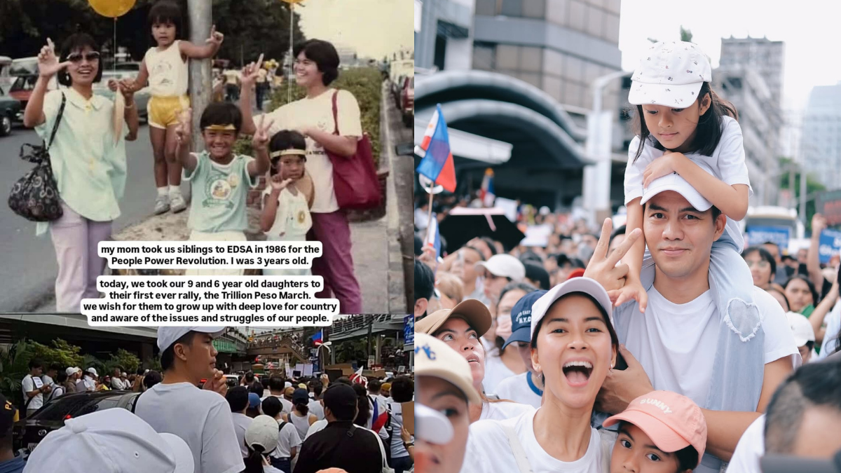 Bianca Gonzalez Fosters Her Kids’ Love for Country at Protest Rally
